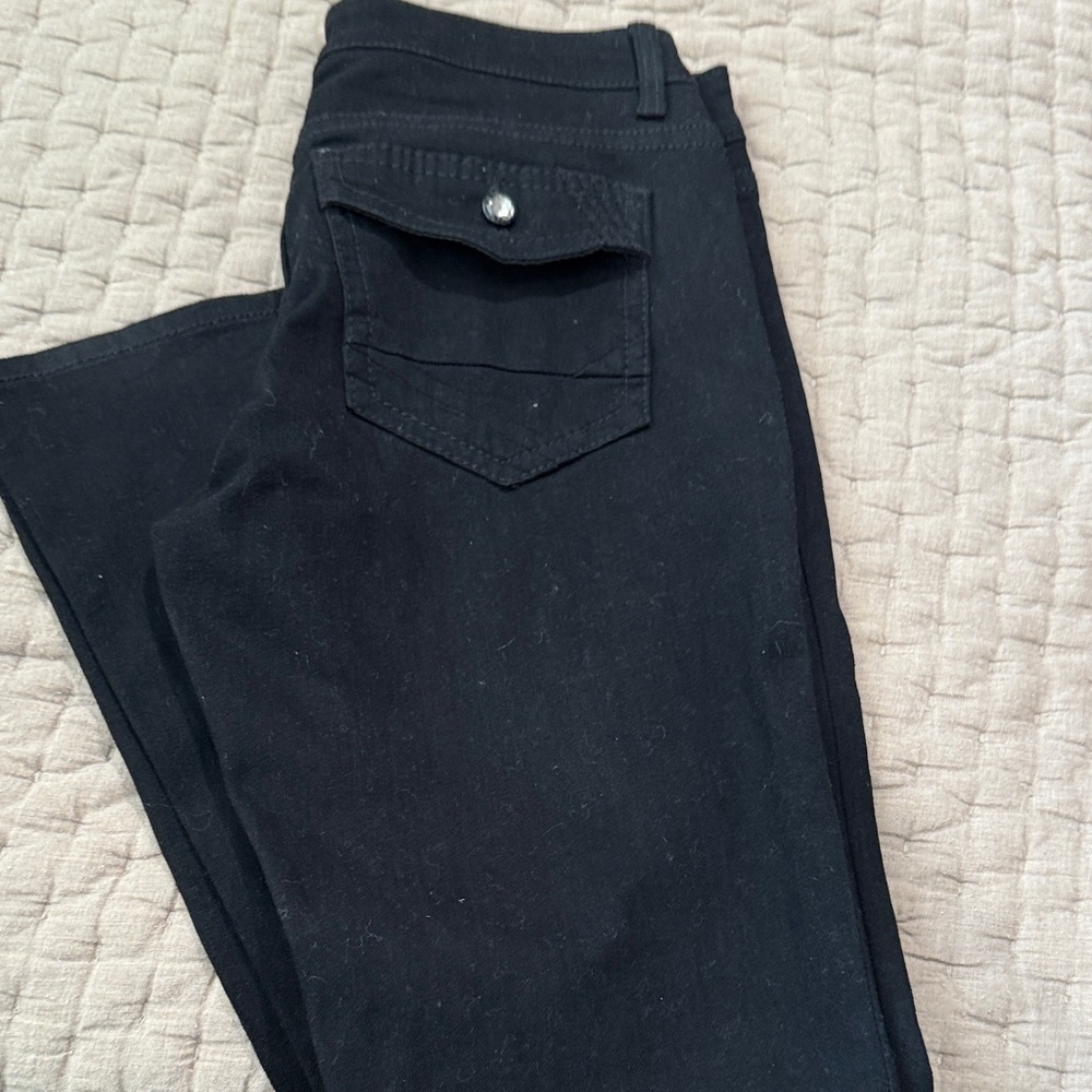 BKE Virgo Black Bootcut Jeans - Picture 4 of 5